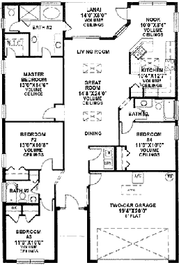 Silver Springs villa Plan