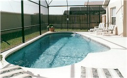 Covered Area by Pool