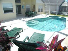 Covered Area by Pool