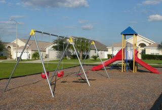 Play area on Indian Creek