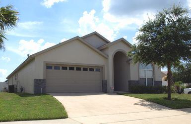 Front view of the Florida vacation home